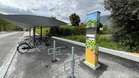 Station de recharge pour vélos électriques Porto Patriziale Ascona